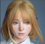 Firefly Diary 165cm C-cup Mary Head Full Silicone Sex Doll With Body Make-up in White Shirt