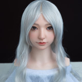 Firefly Diary 165cm C-cup Mary Head Full Silicone Sex Doll With Body Make-up in White Shirt