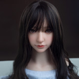 Firefly Diary 165cm C-cup Mary Head Full Silicone Sex Doll With Body Make-up in White Shirt