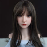 Firefly Diary 165cm C-cup Mary Head Full Silicone Sex Doll With Body Make-up in White Shirt