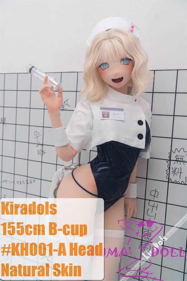 Kiradols 155cm B-cup #KH001-A Umegawa Kurako Head  Full Silicone Doll Anime Doll in Nurse Outfit