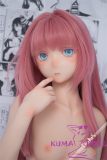 Kiradols 150cm A-cup #KH003-A Tsumugi Head Full Silicone Doll Anime Doll Pink Hair