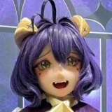 Kiradols 150cm A-cup #KH003-A Tsumugi Head Full Silicone Doll Anime Doll Pink Hair