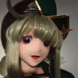 Kiradols 155cm D-cup #KH003-B Tsumugi Head Full Silicone Doll Anime Doll in White Lace Dress
