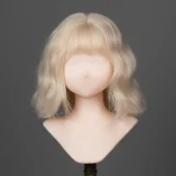Kiradols 155cm D-cup #KH002-A Himari Head Full Silicone Doll Anime Doll in Black White Polka Dot Dress