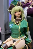 Kiradols 155cm D-cup #KH003-B Tsumugi Head Full Silicone Doll Anime Doll in White Lace Dress