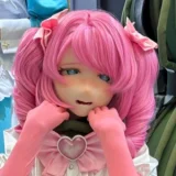 Kiradols 155cm D-cup #KH002-A Himari Head Full Silicone Doll Anime Doll in Black White Polka Dot Dress