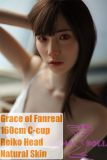 GRACE OF FANREAL Full Silicone Sex Doll 156cm D-cup Reika Head Realistic Makeup