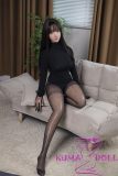 [China in-stock] Real Girl x RainStorm 162cm E-Cup Ultra Lightweight Fabric Body Doll with Silicone Head – 7kg Sleeping Companion Doll