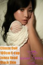 Climax Doll CLM Ultra Light Weight 100cm E-Cup Jenna Head Full Silicone Sex Torso in White Knit