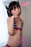 J-cute doll 137cm A-cup AGD32 Head Sex Doll Full Silicone Material in Navy Bikini