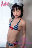 J-cute 137cm navy bikini standing pose