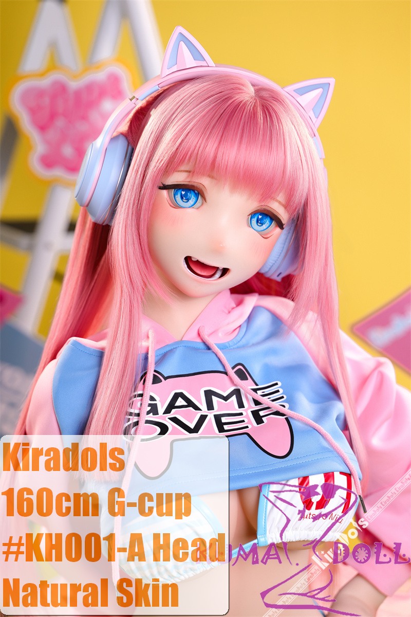 Kiradols 160cm G-cup #KH001-A Umegawa Kurako Full Silicone Doll Anime Doll in Cat Ear Headphones