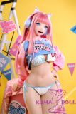 Kiradols 160cm G-cup #KH001-A Umegawa Kurako Full Silicone Doll Anime Doll in Cat Ear Headphones