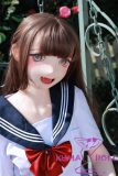 sitting pose sunny garden anime doll