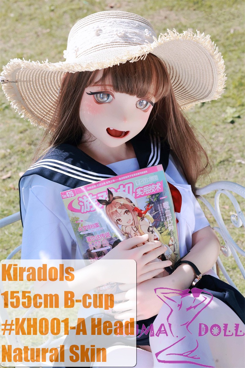 Kiradols 155cm B-cup #KH001-A Umegawa Kurako Head Full Silicone Doll Anime Doll in JK Uniform Garden Sunlight
