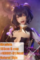 Kiradols 155cm B-cup #KH001-D1 Umegawa Kurako Head Full Silicone Doll Anime Doll Cute Witch Fantasy Style