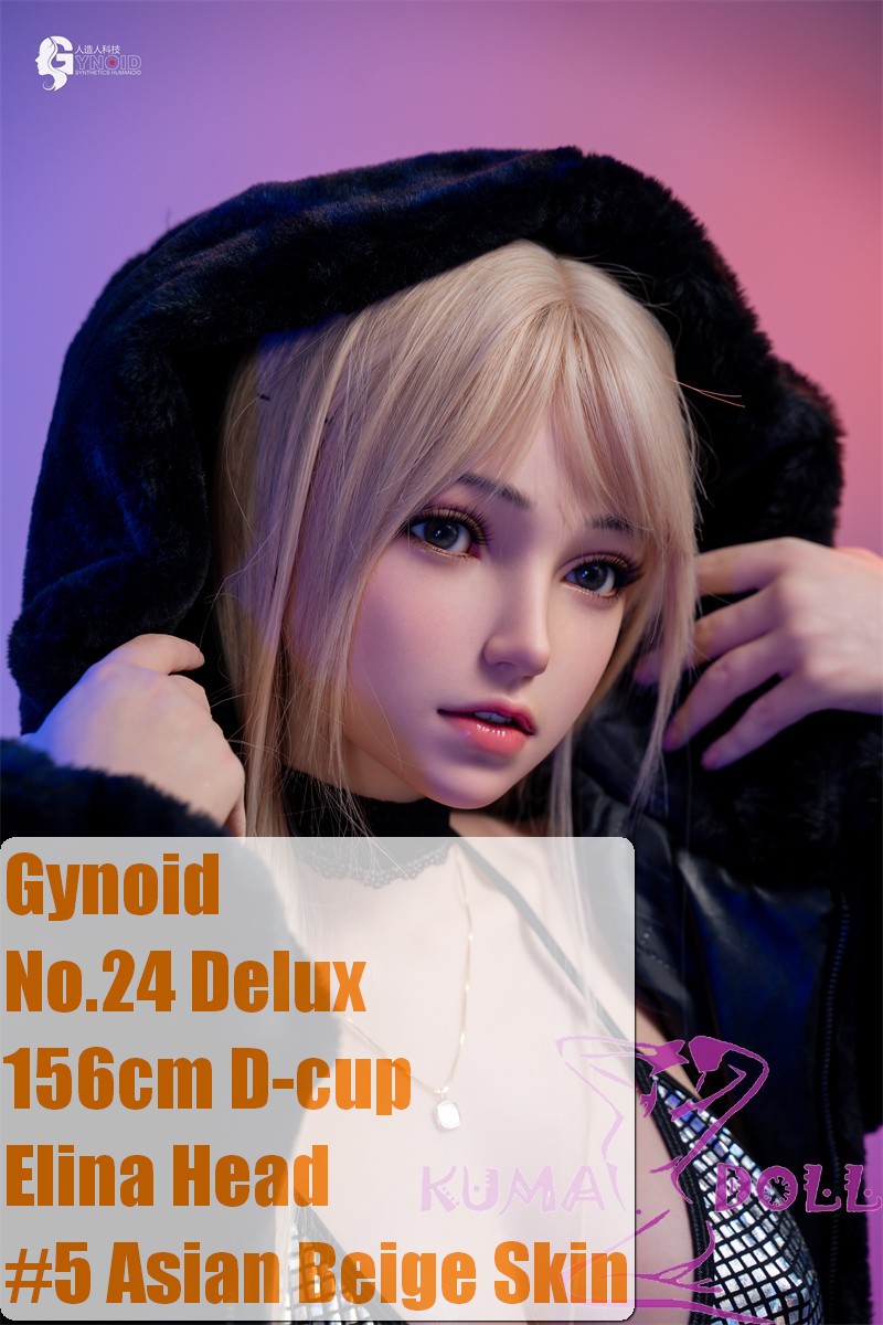 Gynoid No.24R 156cm D-Cup Silicone Sex Doll Elina Head Deluxe/Basic in Bikini Outfit