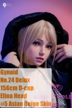 Gynoid No.24R 156cm D-Cup Silicone Sex Doll Elina Head Deluxe/Basic in Bikini Outfit