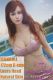 MMXDOLL 172cm C-cup Laura Head Full Silicone Sex Doll Real Skin Texture Collaborate with Mrs. Laura Former Glamour Model in Champagne Pink Swimsuit