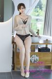 MMXDOLL 172cm C-cup Laura Head Full Silicone Sex Doll Real Skin Texture Collaborate with Mrs. Laura Former Glamour Model