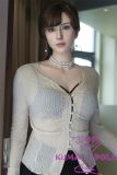 MMXDOLL 172cm C-cup Laura Head Full Silicone Sex Doll Real Skin Texture Collaborate with Mrs. Laura Former Glamour Model