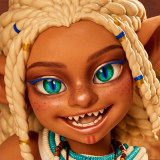 Climax Doll CLM 70cm Kaela Head A-cup Goblin Girl Suntan Skin Anime Doll Full Silicone Sex Doll