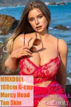 MMXDOLL 168cm G-cup Marcy Head Full Silicone Sex Doll Beach Swimwear