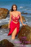 MMXDOLL 168cm G-cup Marcy Head Full Silicone Sex Doll Beach Swimwear