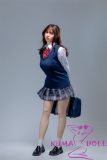 JK school girl silicone doll