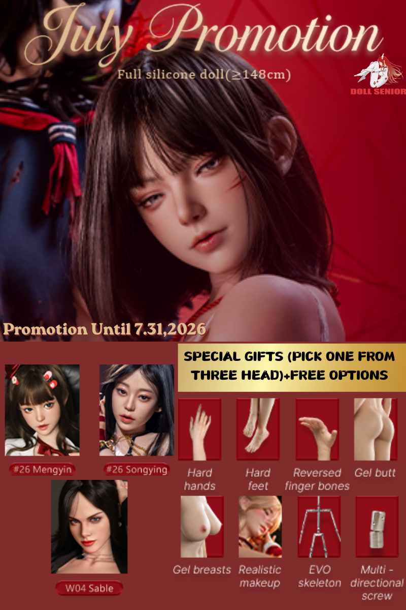 【Doll Senior Promotion Until July 31, 2026】Doll Senior Full Siiicone Sex Doll Over 148cm July Promotions Page
