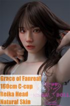 GRACE OF FANREAL Full Silicone Sex Doll 160cm C-cup Reika Head Realistic Makeup in Lace Lingerie