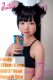 J-cute Doll 128cm A-cup AGB37 Head Sex Doll Full Silicone Material in Black Tank Top