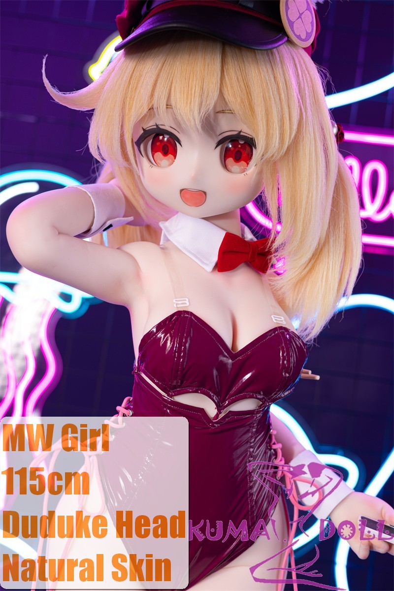 MW Girl Anime Sex Doll 115cm Duduke Silicone Head Klee Cosplay from Genshin Impact