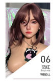WTDOLL 168cm I-cup S9 Head Full Silicone Love Doll Realistic Skin Texture in White Bodysuit