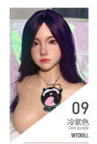 WTDOLL 165cm E-cup S8 Head Full Silicone Love Doll Realistic Skin Texture in White Nightdress