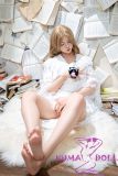 White nightdress full body doll