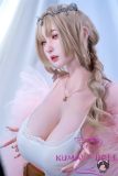 WTDOLL 168cm I-cup S9 Head Full Silicone Love Doll Realistic Skin Texture in White Bodysuit
