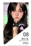 WTDOLL 168cm I-cup S9 Head Full Silicone Love Doll Realistic Skin Texture in White Bodysuit