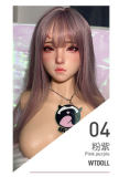 WTDOLL 165cm E-cup S8 Head Full Silicone Love Doll Realistic Skin Texture in White Nightdress