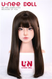 UNEEDOLL 158cm E-cup Elowen (初夏) Head Full Silicone Doll Real Skin Texture in Purple Bodysuit