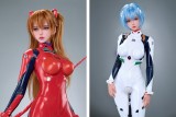[Only 2 Left] SGD Studio SGD005+SGD006 Head Cosplay Doll 62cm Full Silicone Anime Sex doll in School Uniform from Neon Genesis Evangelion