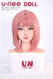 UNEEDOLL 158cm E-cup Elowen (初夏) Head Full Silicone Doll Real Skin Texture in Purple Bodysuit