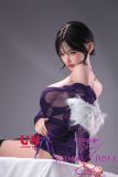 UNEEDOLL 158cm E-cup Elowen (初夏) Head Full Silicone Doll Real Skin Texture in Purple Bodysuit