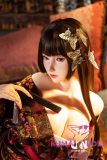 UNEEDOLL 158cm E-cup Luna (星野) Head Full Silicone Doll Real Skin Texture in Japanese Kimono