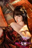 UNEEDOLL 158cm E-cup Luna (星野) Head Full Silicone Doll Real Skin Texture in Japanese Kimono