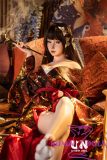 UNEEDOLL 158cm E-cup Luna (星野) Head Full Silicone Doll Real Skin Texture in Japanese Kimono