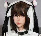 FUDOLL Sex Doll J051 Baitao Head 80cm E-cup Torso Full Silicone Doll in Bunny Outfit