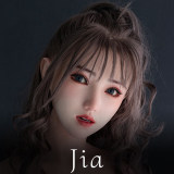 FANREAL 95cm G-Cup Full Size Lifelike Silicone Sex Torso with Della Head in Brown Tank Top