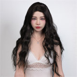 FANREAL 168 cm F-Cup Vanessa Head Full Size Lifelike Silicone Sex Doll Tan Skin Dreadlocks Girl